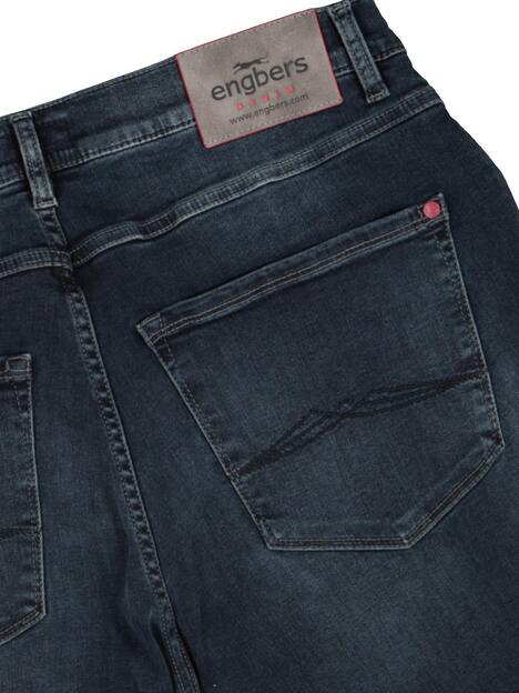 engbers Herren Jeans slim fit , Saphirblau