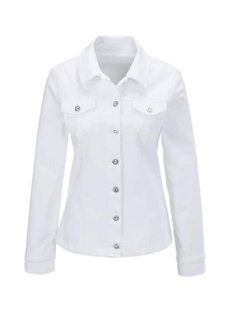 Zeitlose Jeansjacke mit tollen Details
