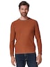 engbers Herren Pullover uni , Dunkelorange