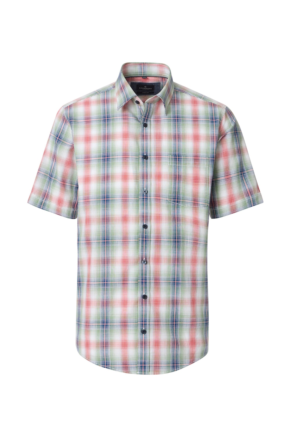 Freizeithemd Kurzarm kariert Casual Fit