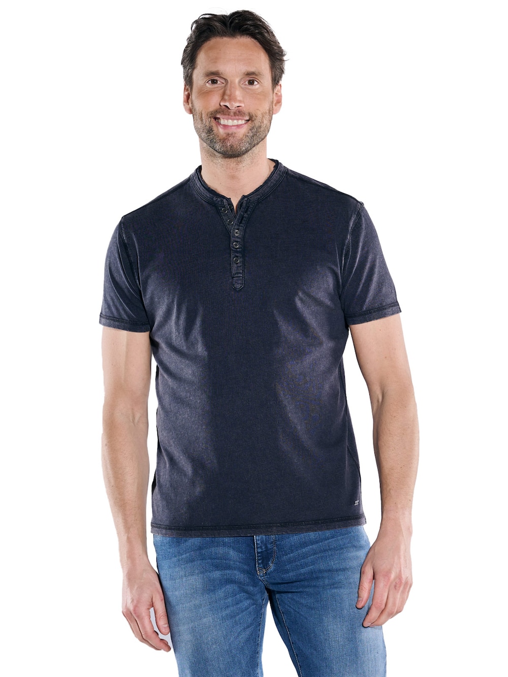 Henley-Shirt regular