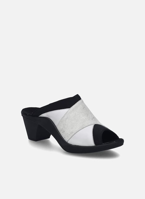 Damen Clog St.Tropez 68, weiss-kombi