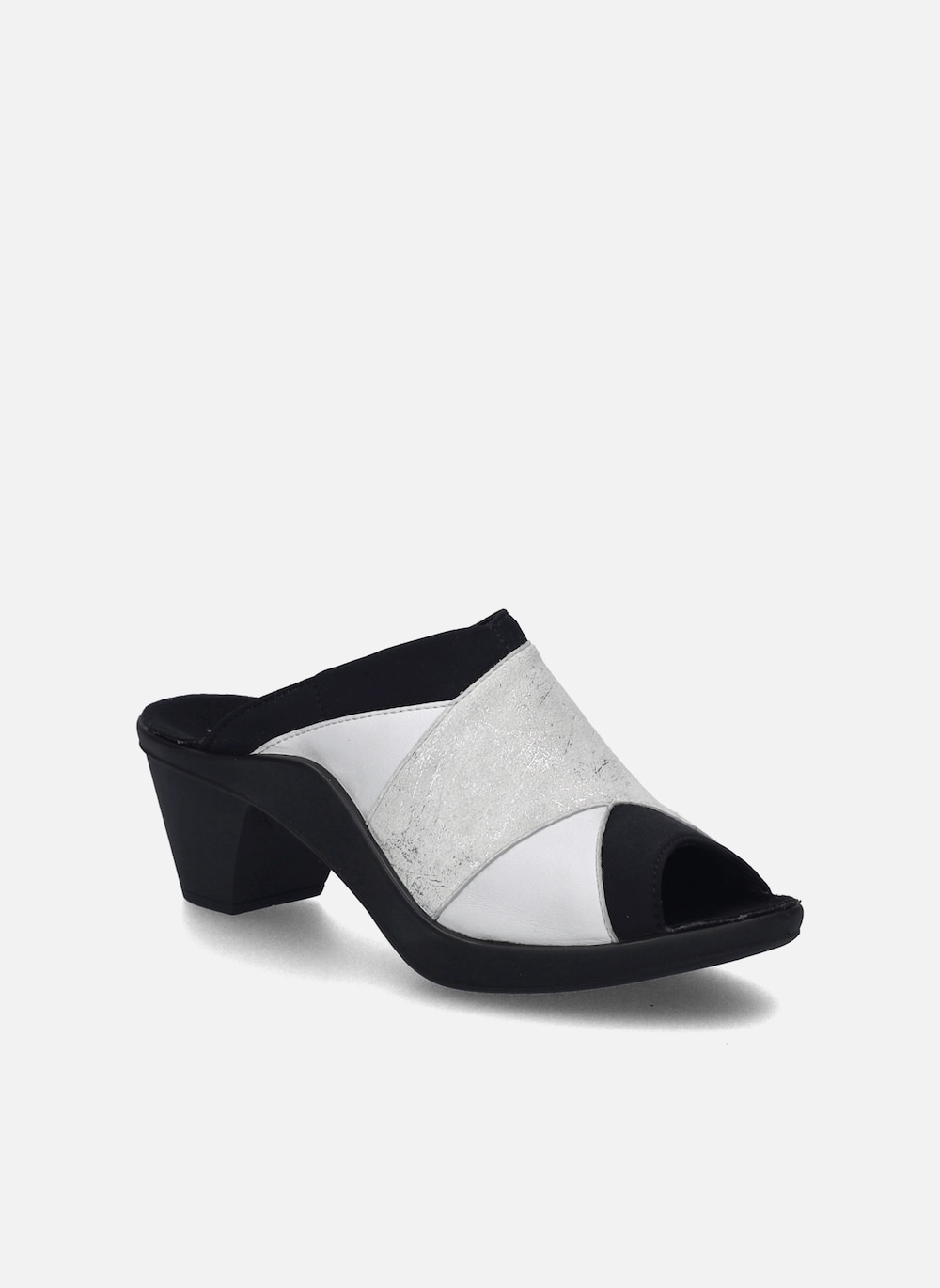 Damen Clog St.Tropez 68, weiss-kombi