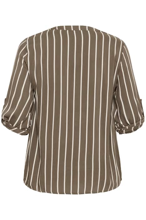 Langarm-Bluse Regular fit