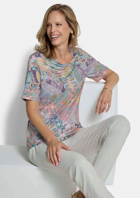 Cityshirt mit Knoten-Detail