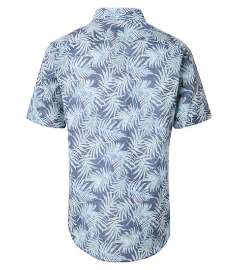 Freizeithemd Kurzarm Print Comfort Fit