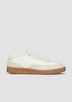 Schnür-Sneaker in Leder-Optik