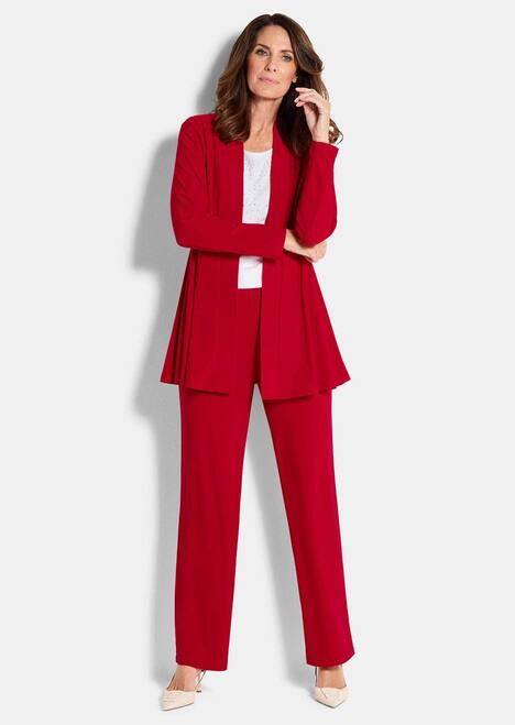 Bequeme Slinky-Hose mit Schlupfbund