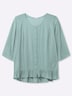Bluse 3/4-Arm Ohne Kragen