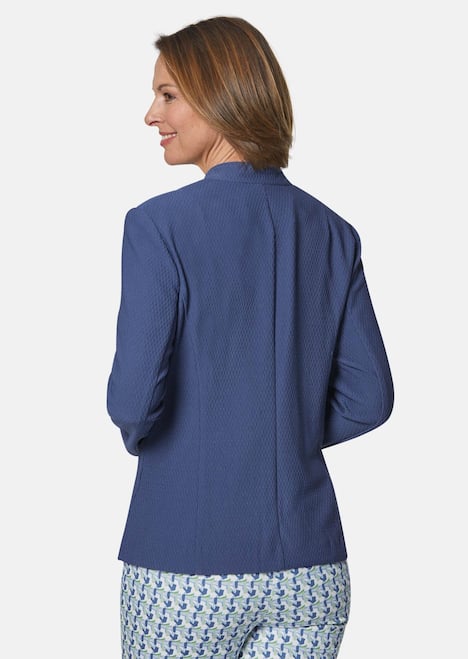 GOLDNER Blazer Comfortabele blazer van jersey met structuur