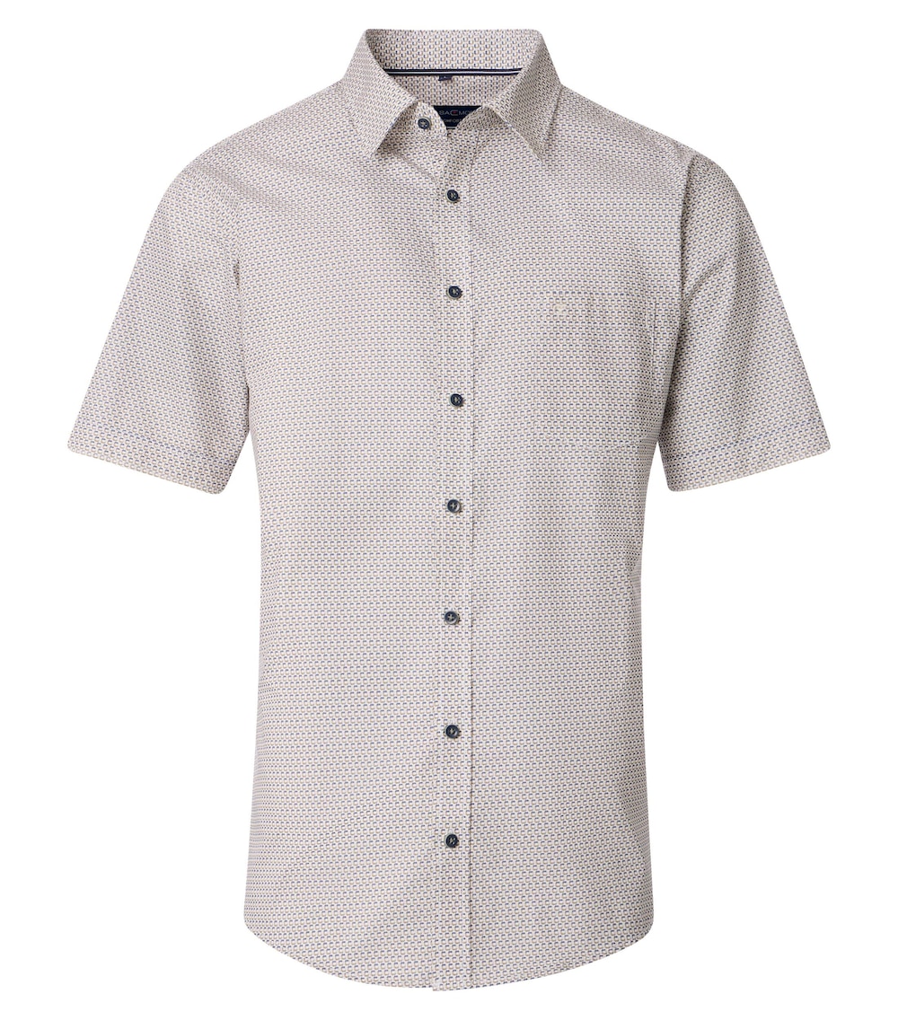 CASAMODA Freizeithemd Kurzarm Print Comfort Fit