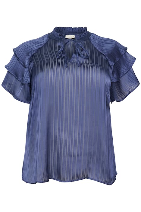 Kurzarm-Bluse Regular fit