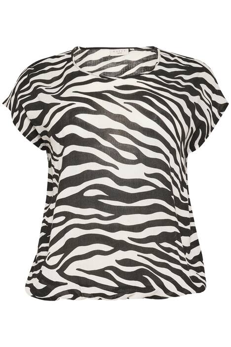 Kurzarm-Bluse Loose fit