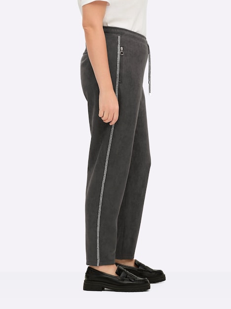 Velours-Hose Uni