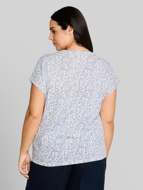T-Shirt mit Knotendetail