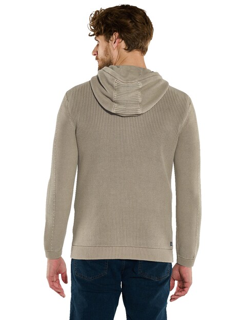 Strickjacke strukturiert