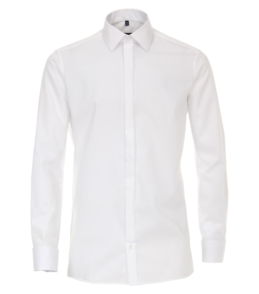 CASAMODA Businesshemd uni Comfort Fit