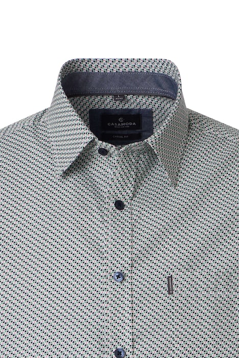 Freizeithemd Kurzarm Print Comfort Fit