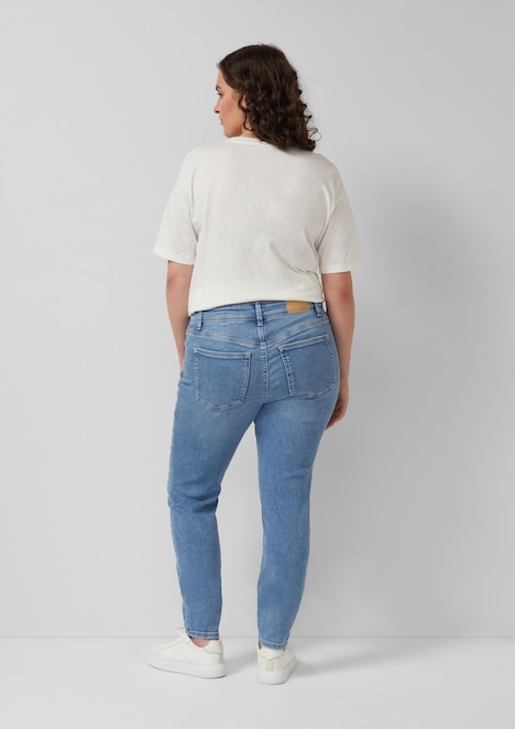 Jeans / Skinny Fit / Mid Rise / Skinny Leg / Destroyed-Effekt
