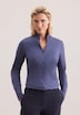 Damen Kelchkragenbluse - Uni