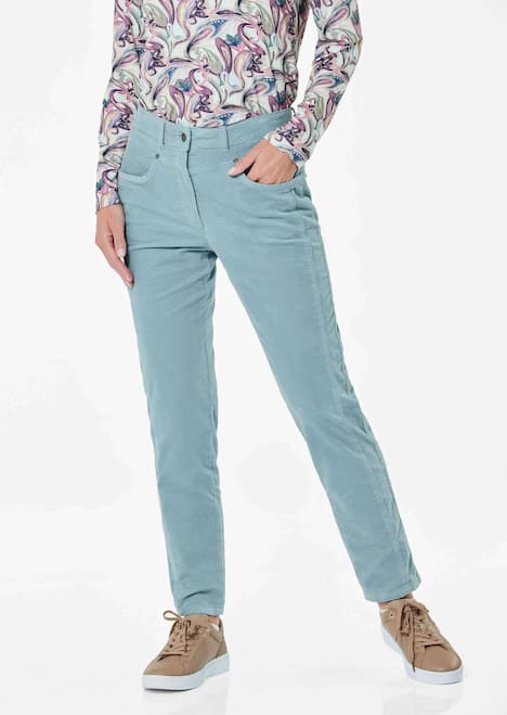 Sportliche Slim Fit Baumwollhose