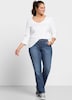 Stretch-Jeans Uni