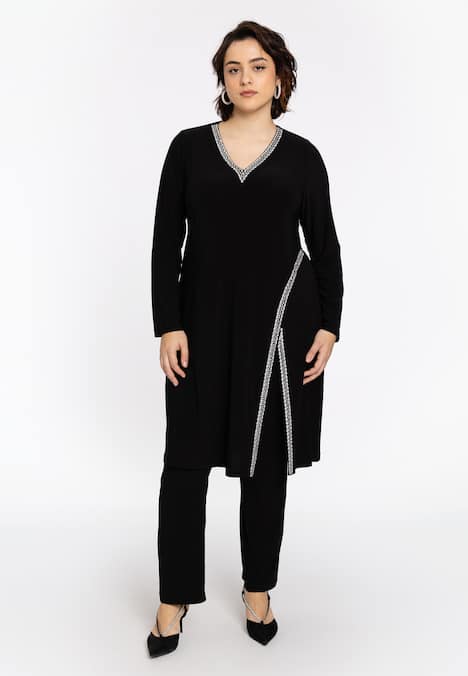 Kleid mit Pailletten