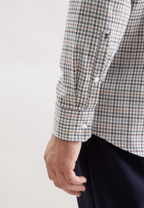 Herren Flanellhemd - Karo