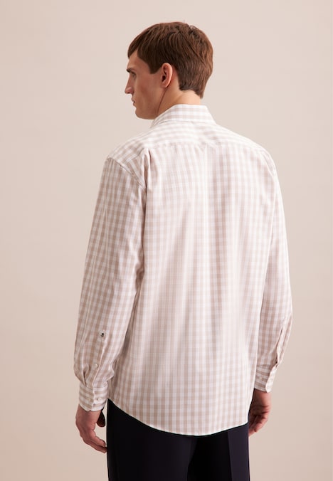 Herren Business Hemd - Karo