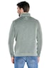 engbers Herren Sweatshirt strukturiert , Gruen