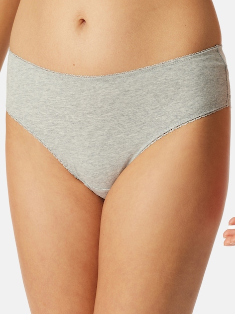 Schiesser Damen Brasilslip 3-Pack Modern Multipacks - sortiert 2