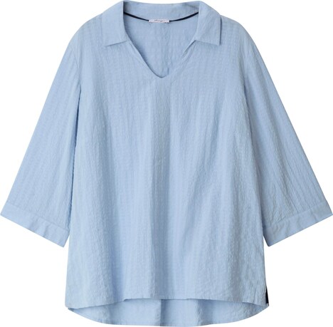 Tunika 3/4-Arm Hemdkragen