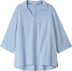 Tunika 3/4-Arm Hemdkragen