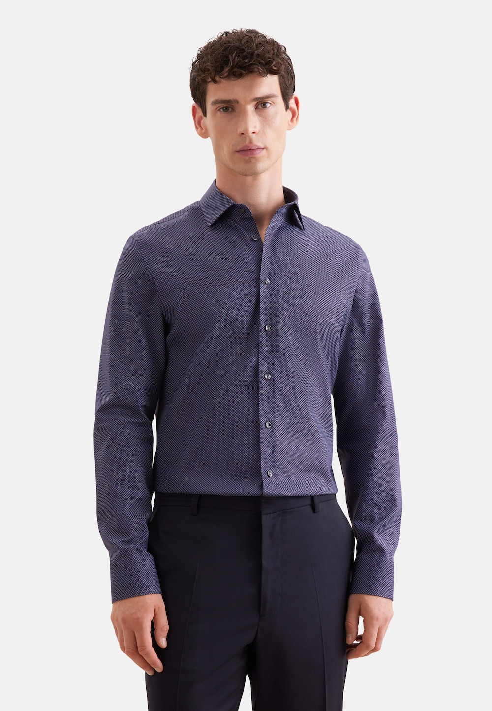Herren Business Hemd - Druck