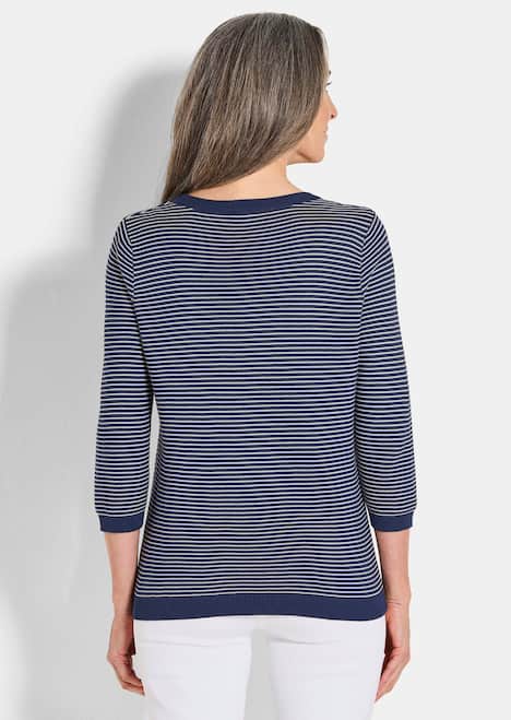 Tricot pullover van katoen