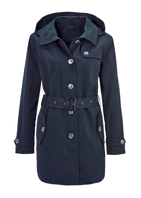 GOLDNER Mantel Korte mantel in trenchcoatstijl