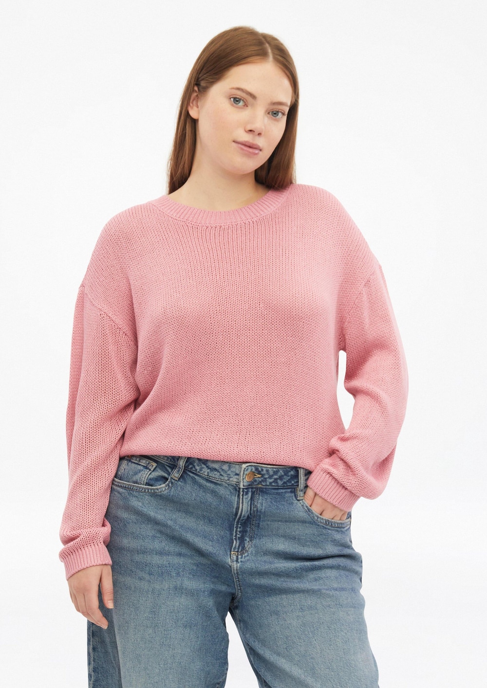 Pullover mit überschnittener Schulter
