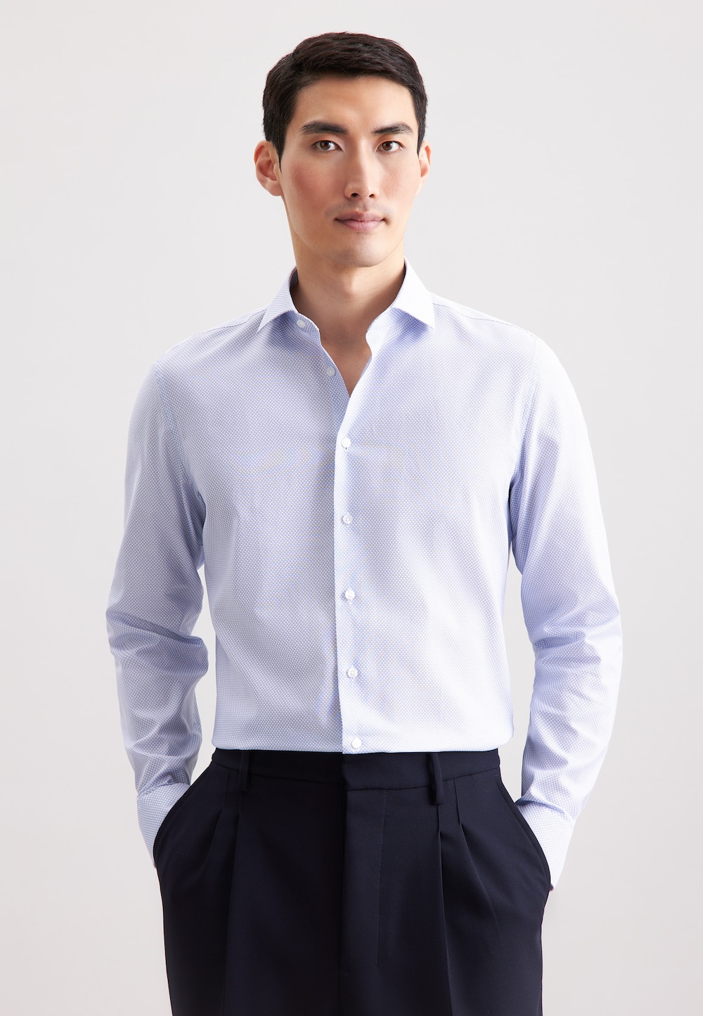 Herren Business Hemd - Druck