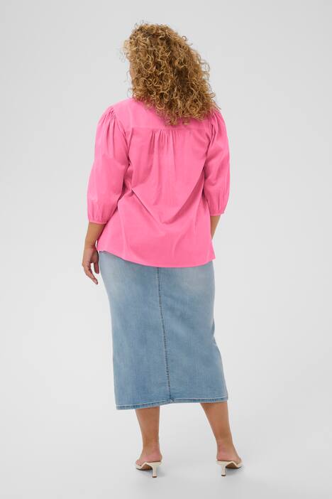 Kurzarm-Bluse Regular fit