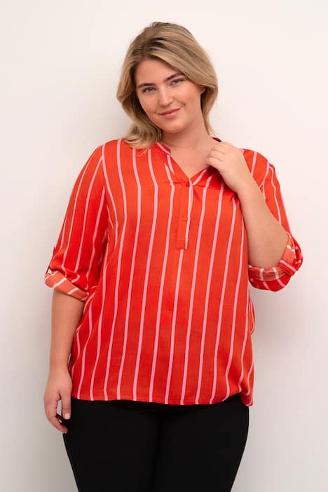 Langarm-Bluse Regular fit