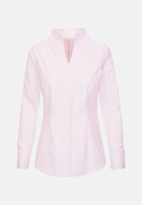 Damen Kelchkragenbluse - Uni