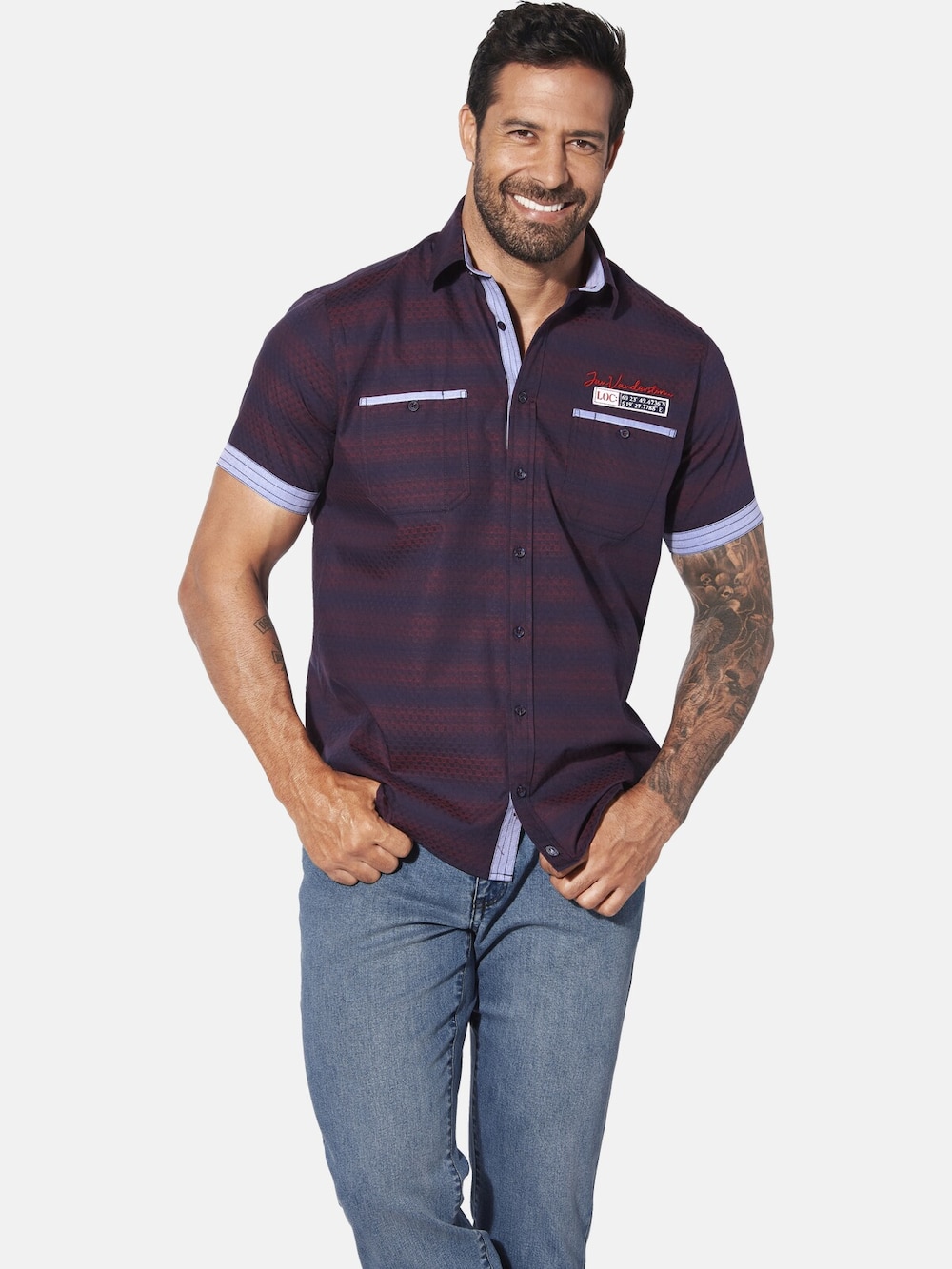 Kurzarmhemd LEIKVARD