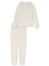 Schiesser Damen Loungeanzug Casual Feel beige-mel