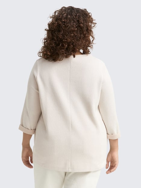 Sweatshirt mit Stehkragen