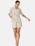 Schiesser Damen Shorty Selected Premium 7/8 - grau-jaspe