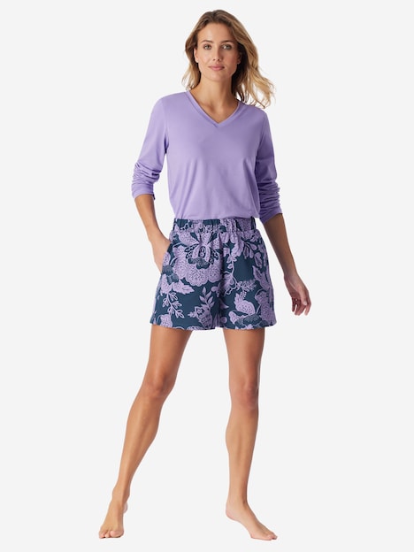 Schiesser Damen Pyjamashorts Mix Relax multicolor3