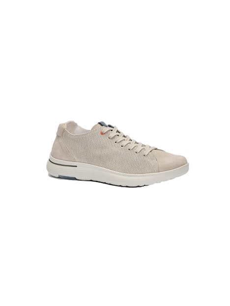Herren Sneaker aus Leder , Hellgrau