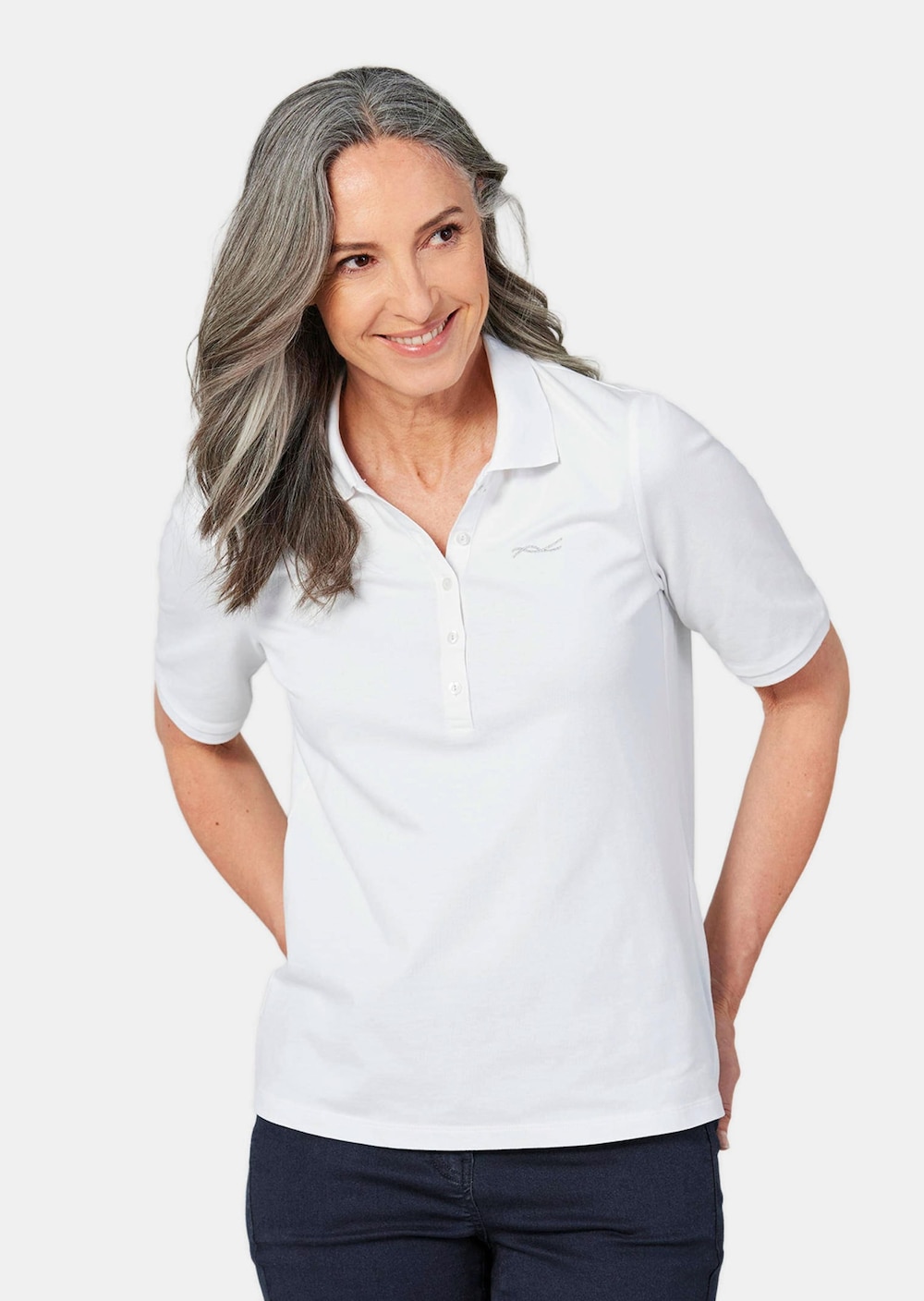 Poloshirt in hochwertiger Pikee-Qualität