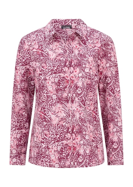 Hemdbluse mit Paisley-Druck