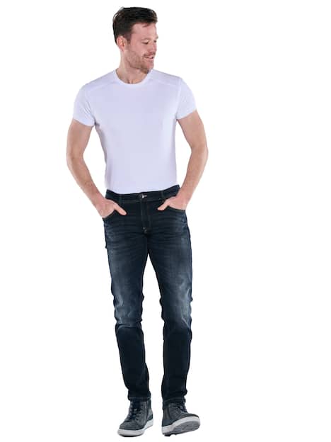 engbers Herren Super-Stretch-Jeans slim fit , Indigoblau